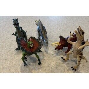Lot Of 5 Kid Galaxy Dinosaurs Toy Lot